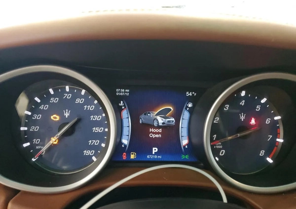 Maserati Ghibli cena 47800 przebieg: 108178, rok produkcji 2015 z Nisko małe 46